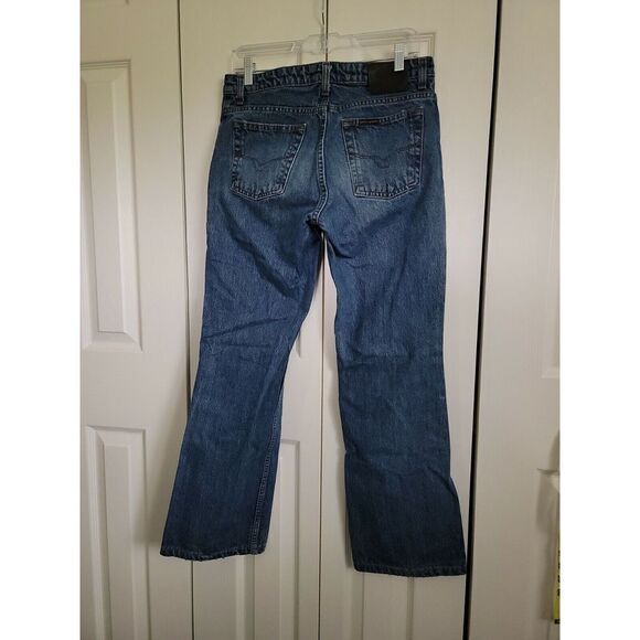 Harley Davidson 6R Motorcycle Women's Classic‎ Blue Jeans Size 6R Boot Cut - Picture 4 of 7